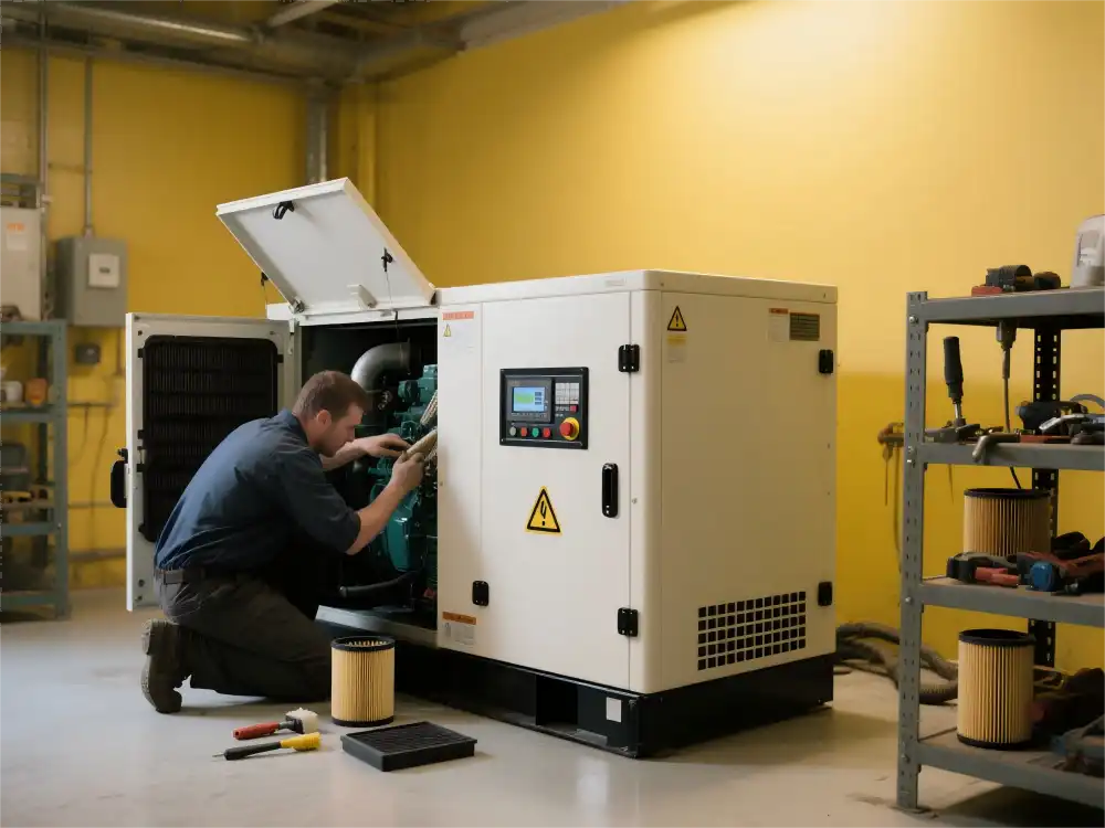 What is the common problem of backup diesel generator?